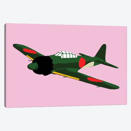 WWII Plane 4 Canvas Print #JYM251} by Jaymie Metz Canvas Artwork