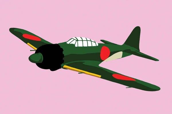 Military Aircraft: WWII Plane 4 by Jaymie Metz