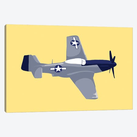 WWII Plane 5 Canvas Print #JYM252} by Jaymie Metz Canvas Art