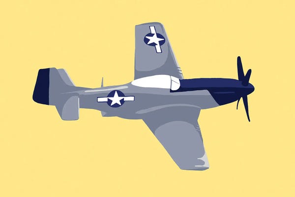 Military Aircraft: WWII Plane 5 by Jaymie Metz