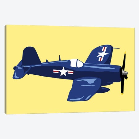 WWII Plane 6 Canvas Print #JYM253} by Jaymie Metz Canvas Artwork