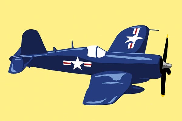 Military Aircraft: WWII Plane 6 by Jaymie Metz