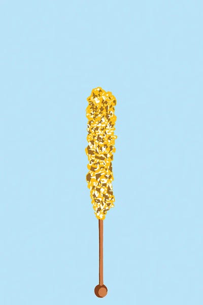 Jaymie Metz: Yellow Rock Candy Blue by Jaymie Metz