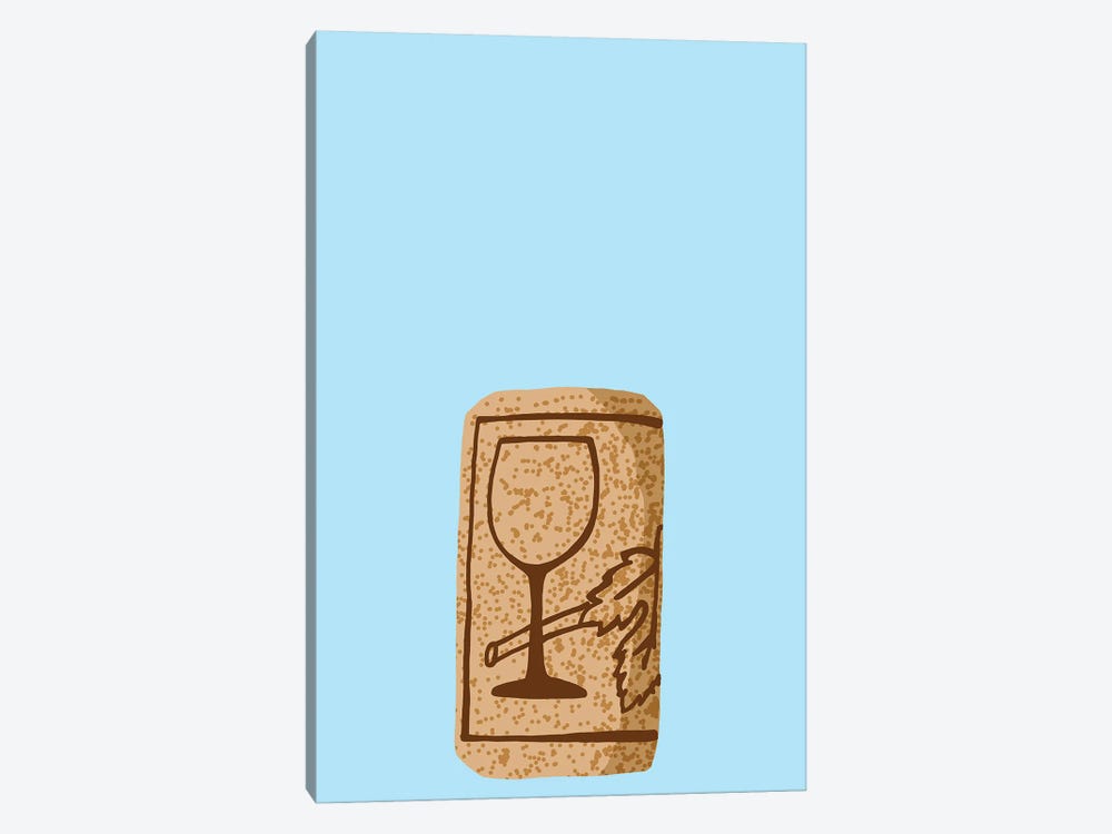 Wine Cork IV by Jaymie Metz 1-piece Canvas Art Print