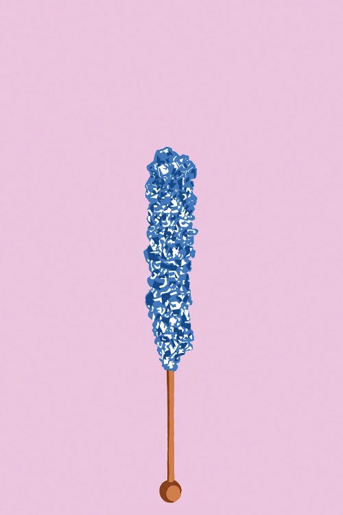 Blue Rock Candy Pink