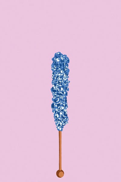 Jaymie Metz: Blue Rock Candy Pink by Jaymie Metz