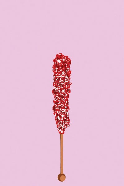 Pop Art Kitchen: Red Rock Candy Pink by Jaymie Metz