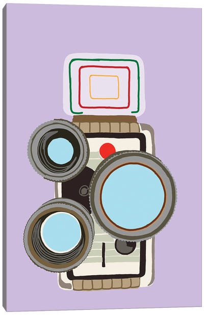8mm Film Camera Canvas Art Print - Photography as a Hobby