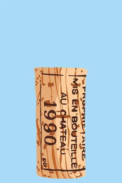 Pop Art Kitchen: Wine Cork II by Jaymie Metz