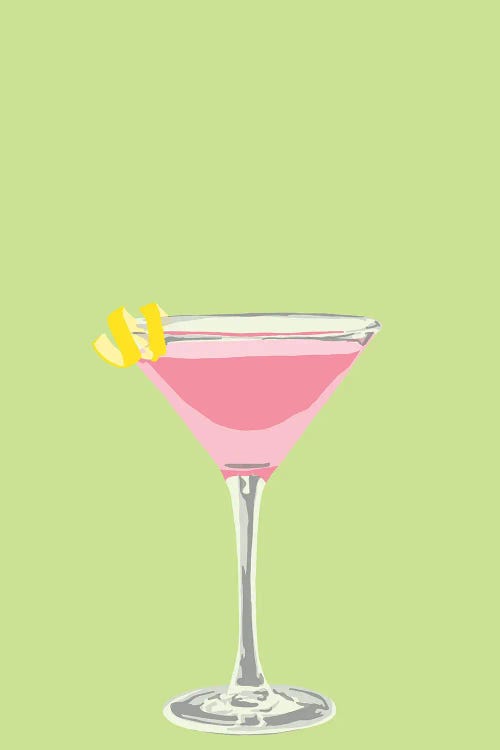 Cosmopolitan Mint by Jaymie Metz wall art
