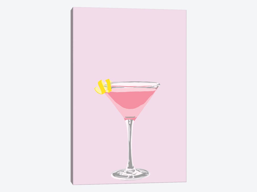 Cosmopolitan Pink by Jaymie Metz 1-piece Canvas Art