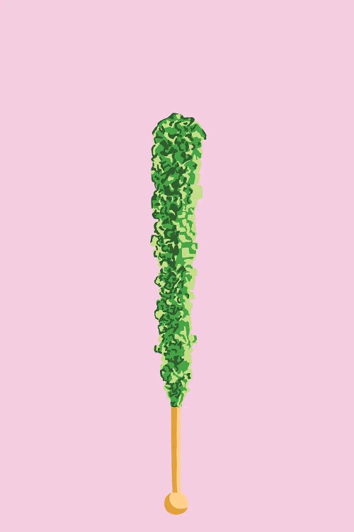 Green Rock Candy