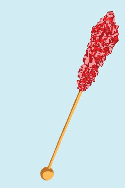 Jaymie Metz: Red Rock Candy Light Teal by Jaymie Metz