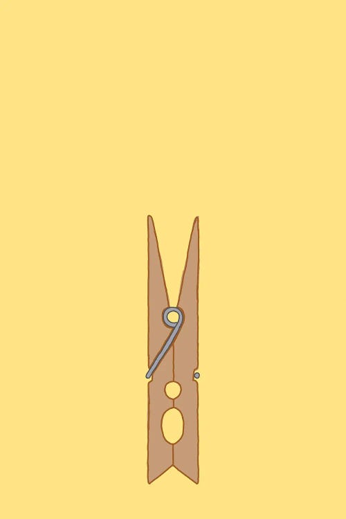 Clothes Pin by Jaymie Metz wall art
