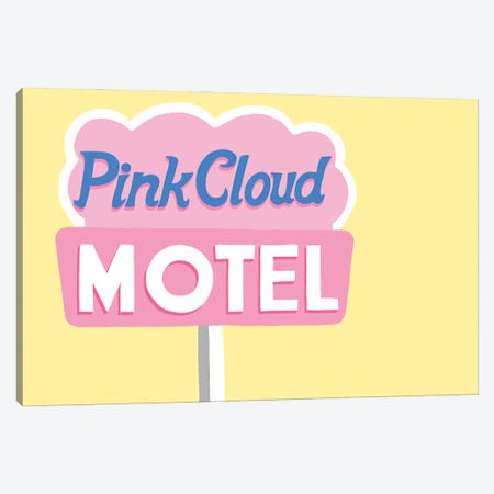 Pink Cloud Motel Canvas Print #JYM333} by Jaymie Metz Canvas Print
