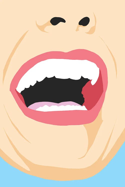 Laughing by Jaymie Metz wall art