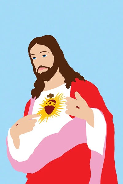 Jaymie Metz: Jesus In A Red Robe by Jaymie Metz