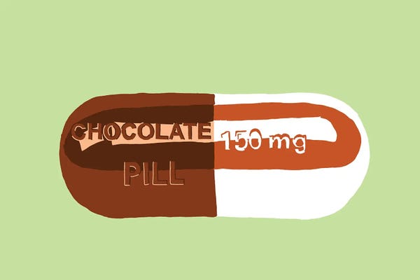 Pills: Chocolate Pill Mint by Jaymie Metz