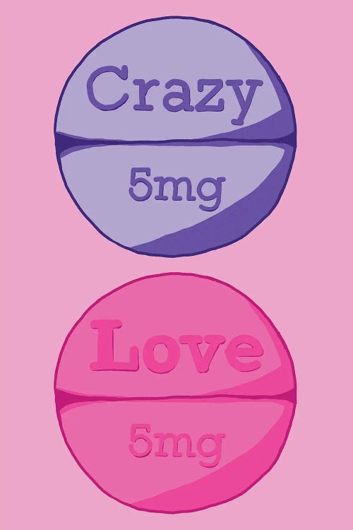 Crazy Love Pill Pink