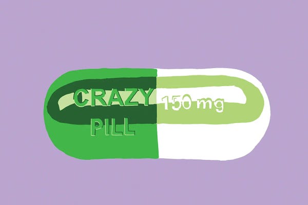 Pills: Crazy Pill Lavender by Jaymie Metz