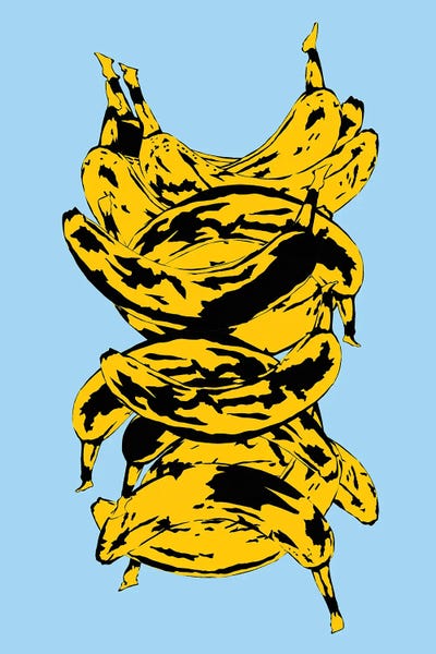 Bananas: Band Of Bananas Blue by Jaymie Metz