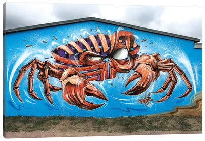 Crab Wall Canvas Art Print - Crab Art