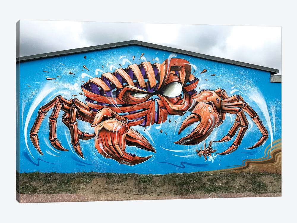 Crab Wall by JAYN 1-piece Canvas Wall Art