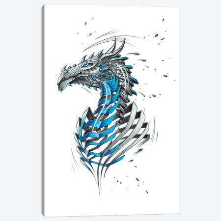 Dragon Canvas Print #JYN13} by JAYN Canvas Artwork