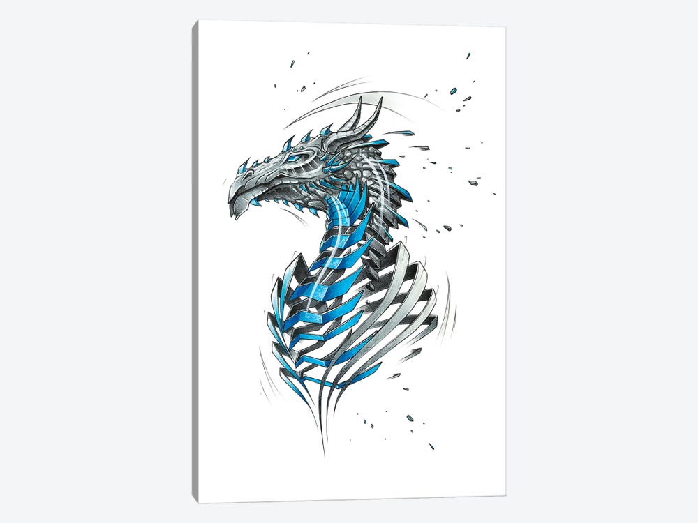 Dragon by JAYN 1-piece Canvas Print