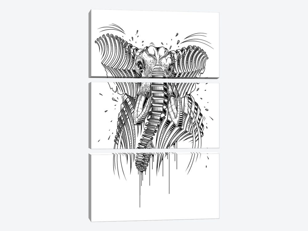 Elephant 3-piece Art Print