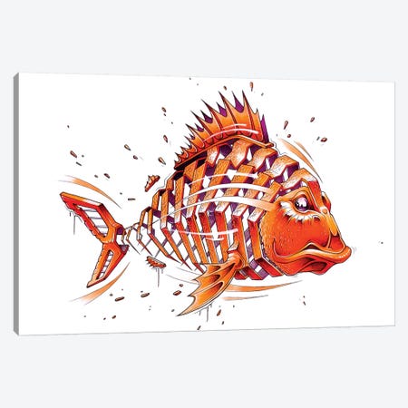 Fish Canvas Print #JYN16} by JAYN Art Print