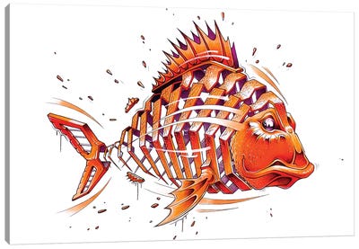 Fish Canvas Art Print - JAYN