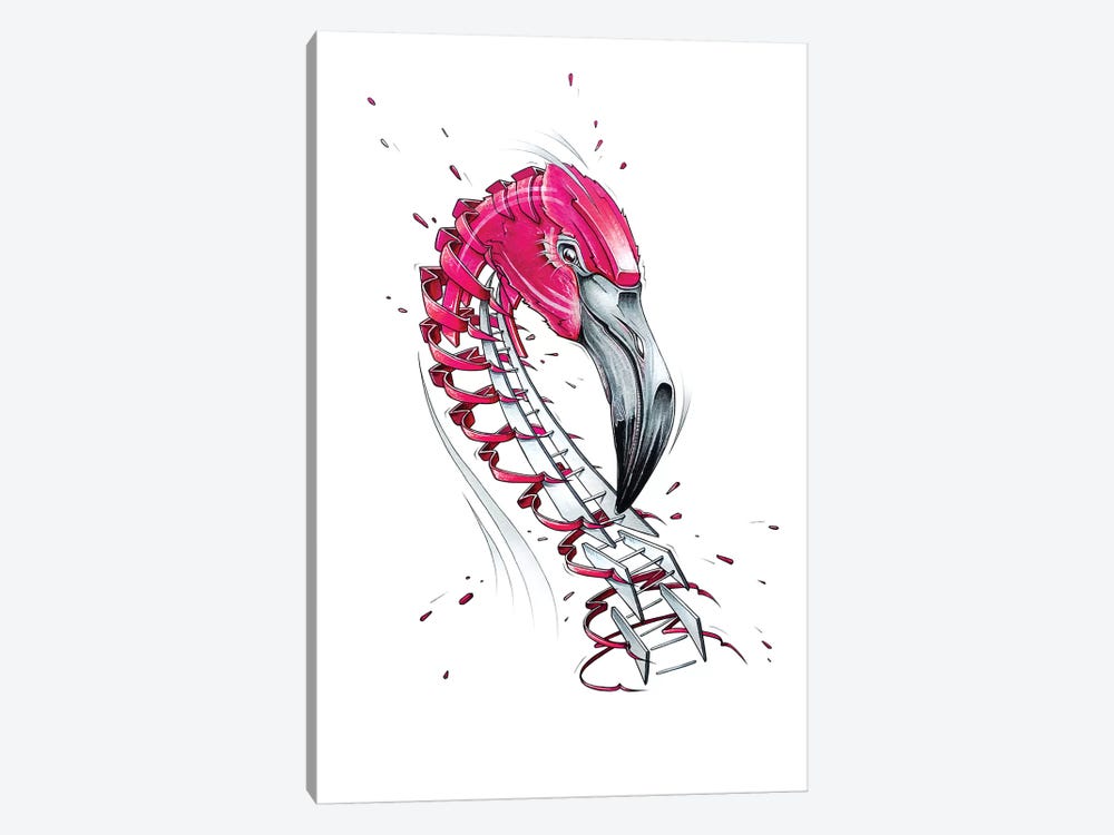 Flamingo by JAYN 1-piece Art Print