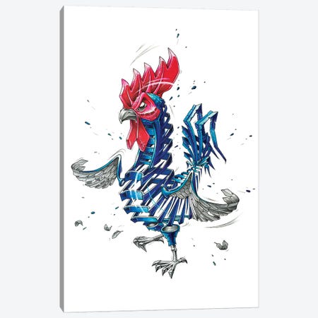 Rooster Canvas Print #JYN50} by JAYN Canvas Art