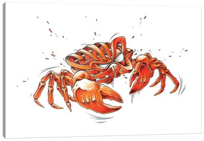 Crab Canvas Art Print - JAYN