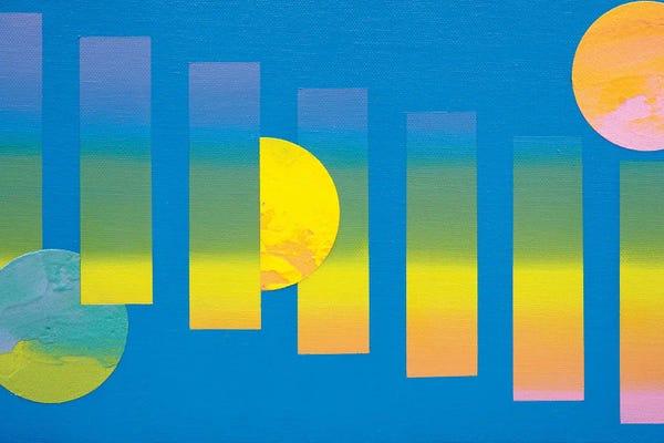 Jun Youngjin: Abstract Moons by Jun Youngjin