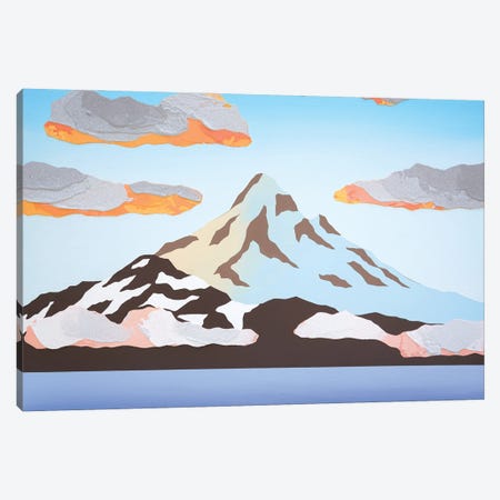 Morning Clouds Over the Mountain Canvas Print #JYO101} by Jun Youngjin Canvas Art Print
