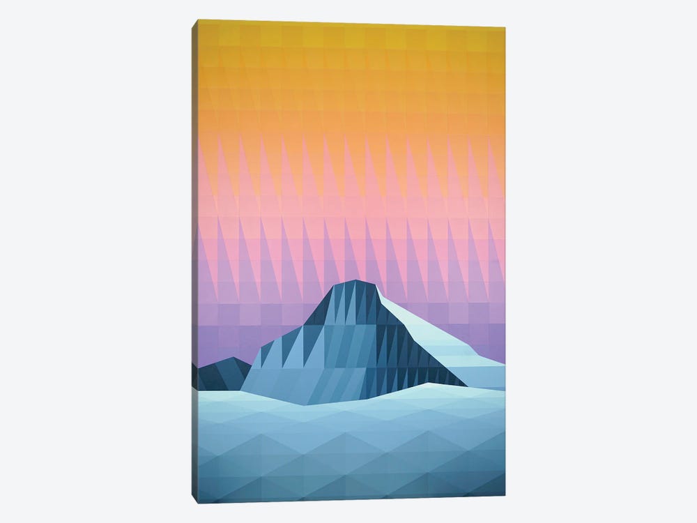 Sunrise over the Snowy Peaks by Jun Youngjin 1-piece Canvas Art