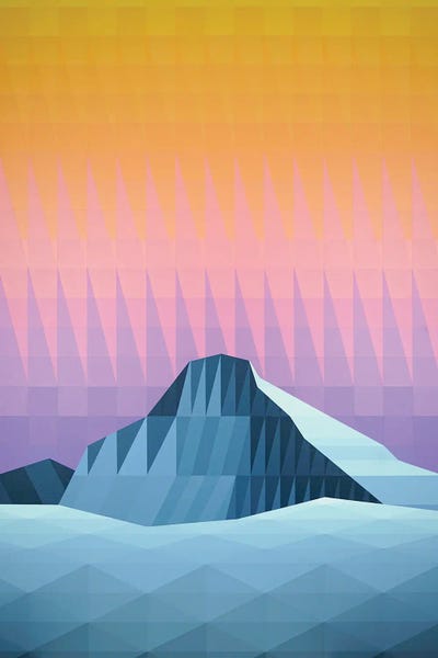 Jun Youngjin: Sunrise over the Snowy Peaks by Jun Youngjin