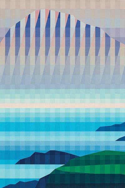 Jun Youngjin: Foggy  Mountains by Jun Youngjin