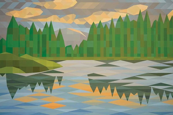 Jun Youngjin: Lake Reflection II by Jun Youngjin