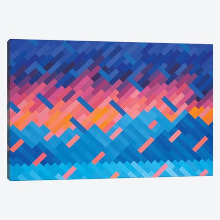 Abstract Sunset Canvas Print #JYO2} by Jun Youngjin Canvas Print