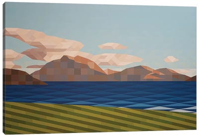 Shoreline Canvas Art Print - Lakehouse Décor