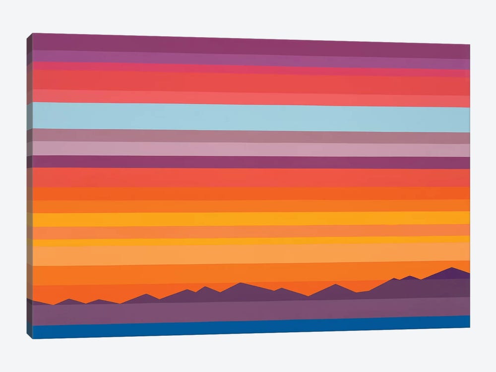 Sunset Gradient by Jun Youngjin 1-piece Canvas Art Print