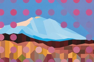 Dotted Mountain by Jun Youngjin acrylic art print