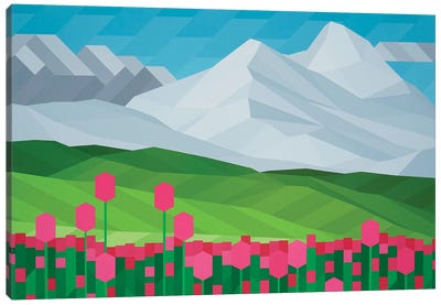 Pink Tulips Canvas Art Print - Jun Youngjin