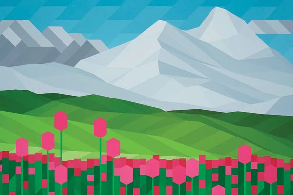 Jun Youngjin: Pink Tulips by Jun Youngjin