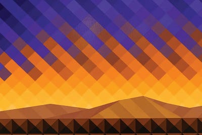 Purple Skies by Jun Youngjin acrylic art print