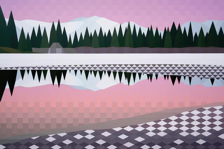 Pink Haze by Jun Youngjin wall art