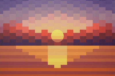 Sunset Reflection by Jun Youngjin acrylic art print